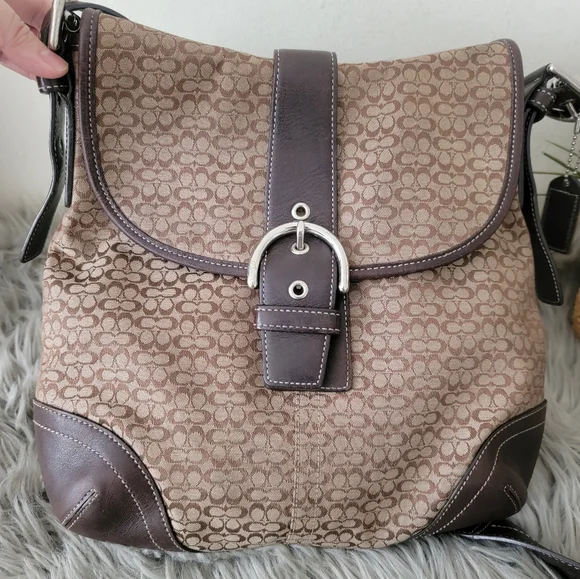 Coach vintage style classic convertible shoulder crossbody bag - Picture 8 of 10